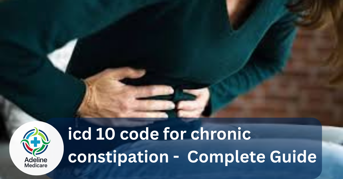 icd 10 code for chronic constipation